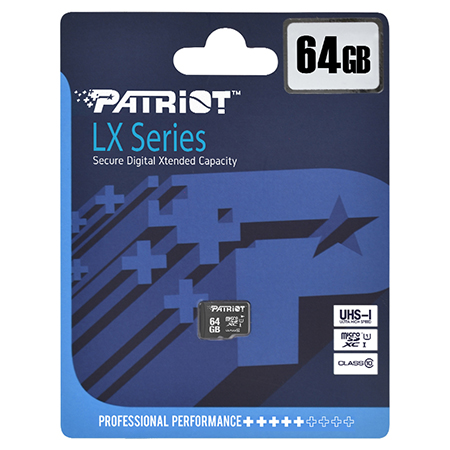 Micro Sdxc Clasa 10 Uhs-i 64gb Patriot