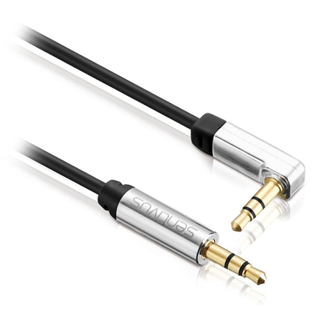 Cablu Audio 3.5 Tata - Tata 3.0m 90 Sentivus