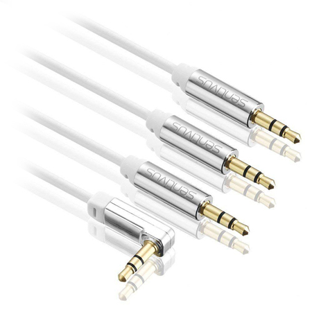 Set 2 Cablu 3.5 Tata - 3.5 Tata 2.0m Sentivus