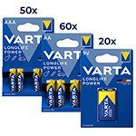 Pachet Promo 50 4903 + 60 4906 + 20 4922 Varta